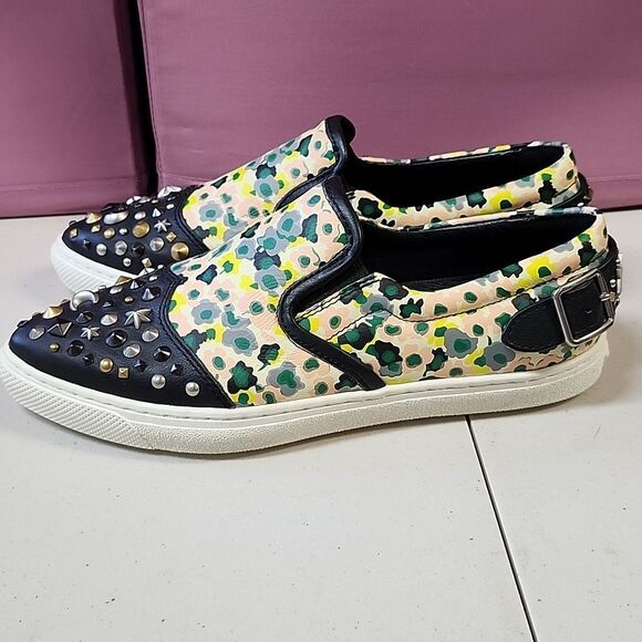 Coach 1941 6.5 Leather Pointed Sneakers - NWOT - Picture 4 of 11